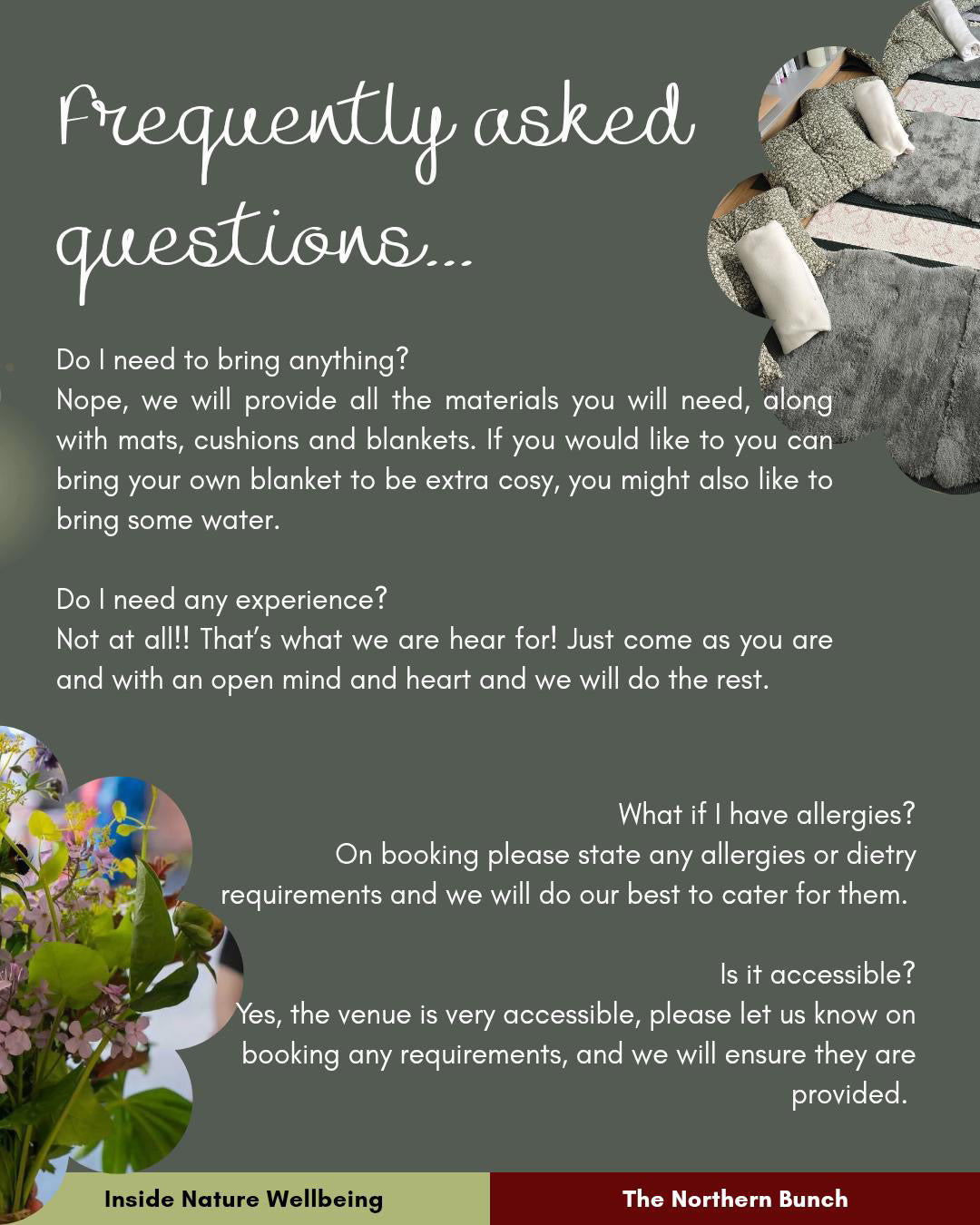 PRESENCE AND PETALS - Wednesday 29th July 2026