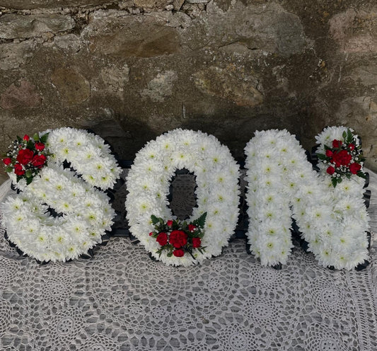 Farewell Flowers - Letter Tributes