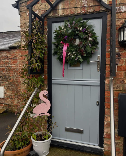 LUXURIOUS WINTER WREATH WORKSHOP
